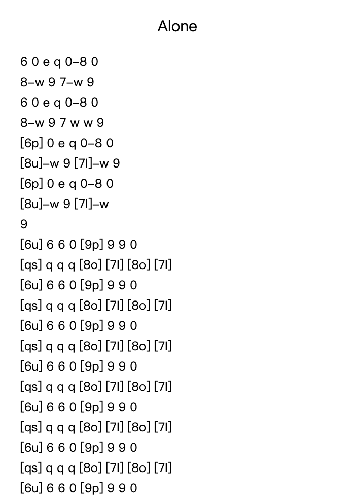 Alone Roblox Piano Sheet By Goatmoon 4ba0299be015a16a3ee453d9bf5d1bf3