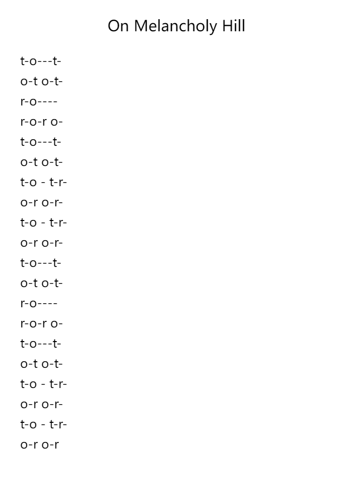 On Melancholy Hill Roblox Piano Sheet by Gorillaz