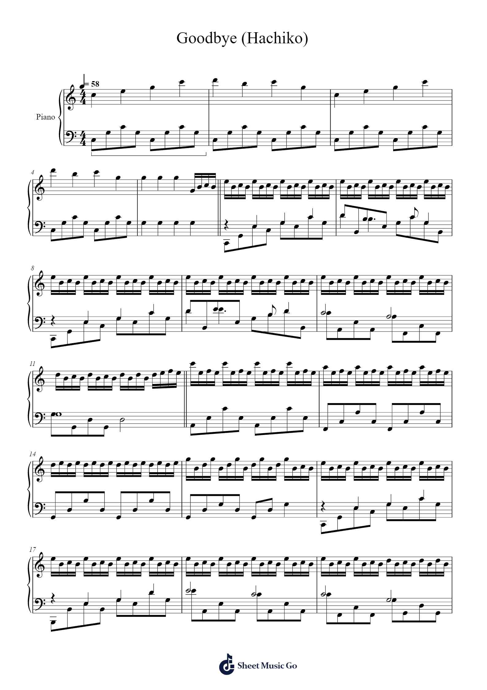 partitura-de-goodbye-hachiko-de-jan-a-p-kaczmarek-arreglada-por