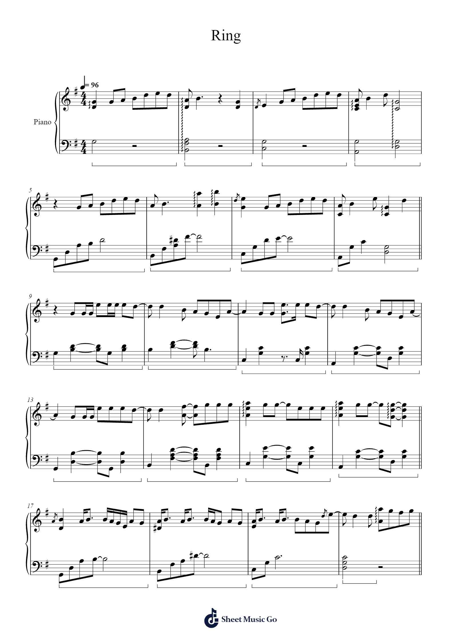 Ring Partition par TXT - Arr. Frednice Daveburns
